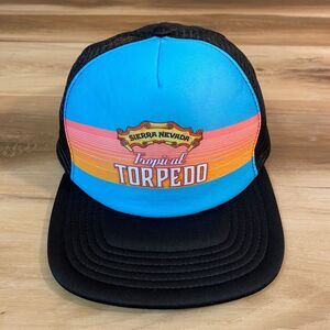 Sierra Nevada Trucker Hat Cap Mesh Snapback Tropical Torpedo Surf Blue Pink